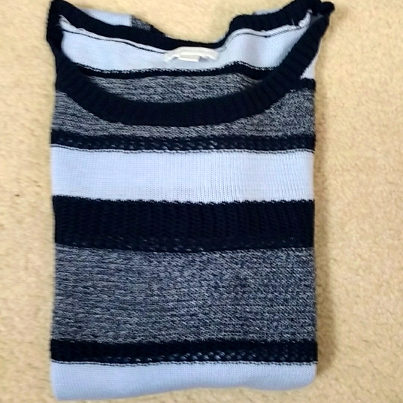 Blue stripped sweater - Picture 1 of 5